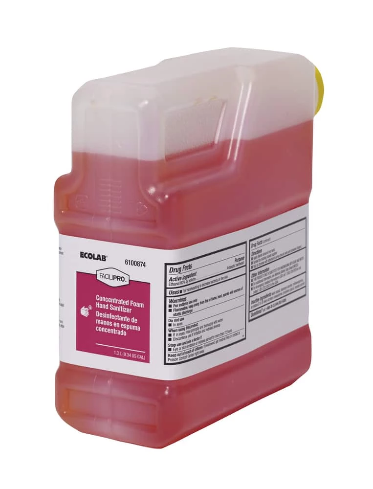 Best Sale 🌟 Ecolab FaciliPro™ 1.3 lb. Concentrated Foam Hand Sanitizer (Case of 2) 🤩