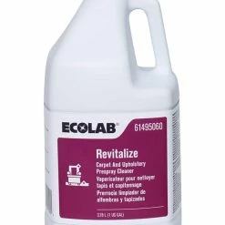 New 🥰 Ecolab Revitalize™ 1 gal Carpet and Upholstery Prespray Clean (Case of 4) 😍