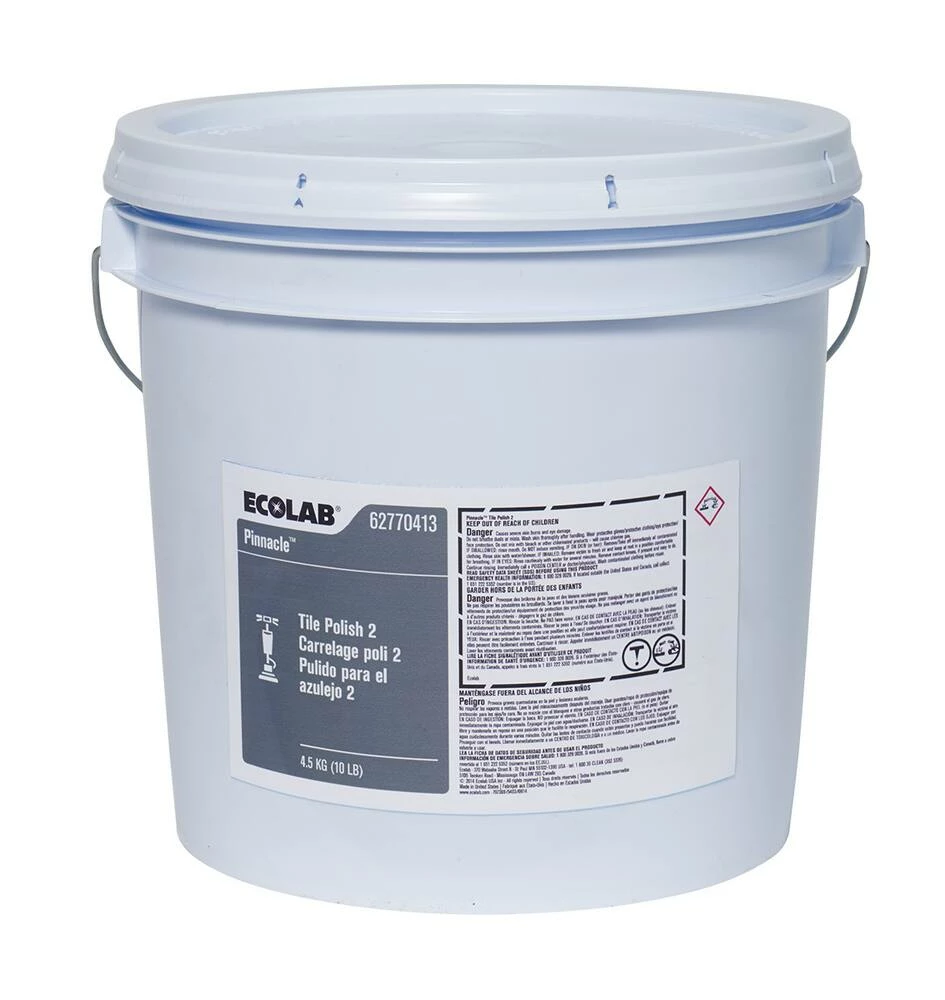 Flash Sale 🛒 Ecolab Pinnacle™ 10 lb. 2-Step Tile Polish - Step #2 🧨