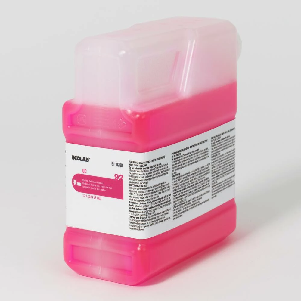 Best reviews of ✔️ Ecolab QC™ Ultra 1.3 ltr Ultra Concentrated Neutral Bathroom Cleaner (Case of 2) 🔥