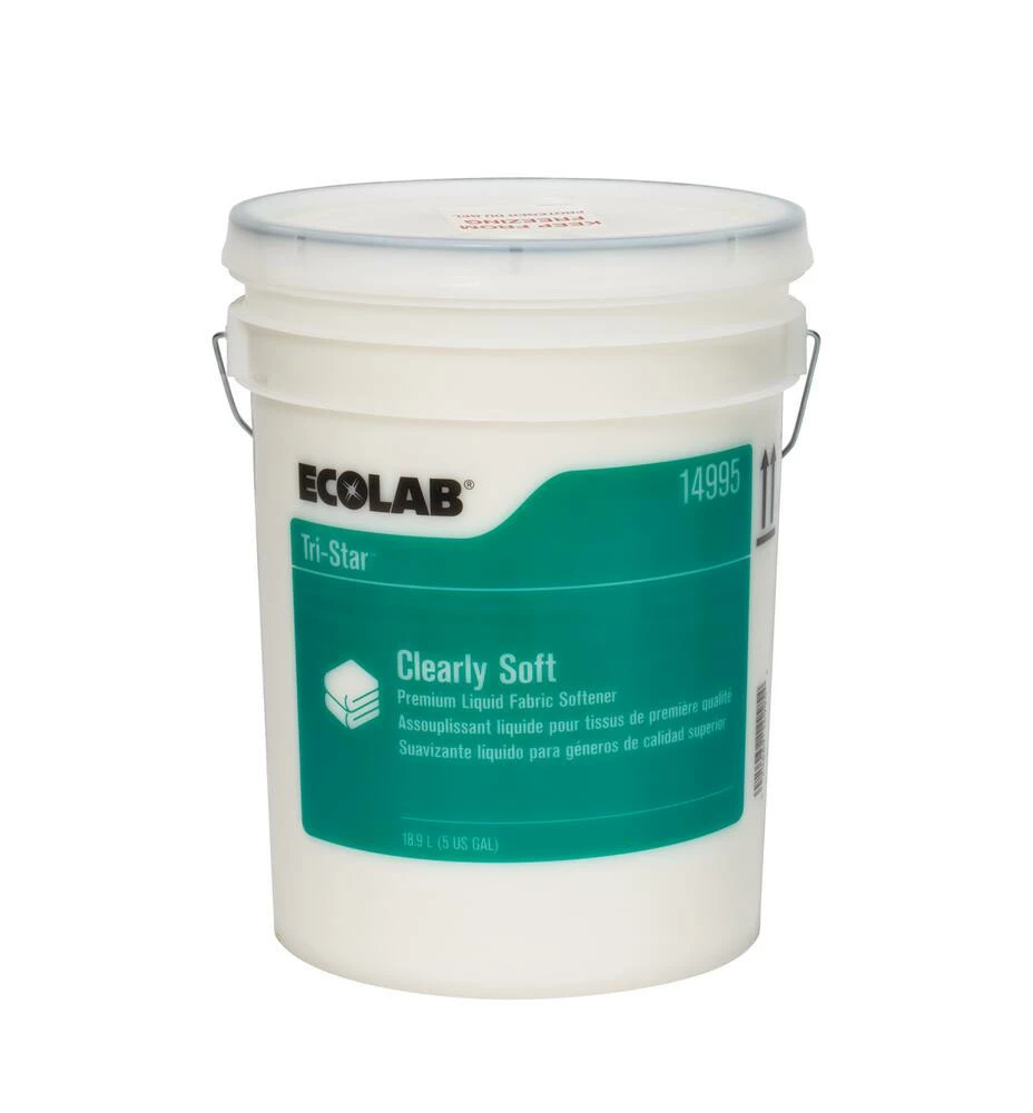 Cheap 👍 Ecolab Clearly Soft™ 5 gal Liquid Laundry Softener (Case of 1) ✔️