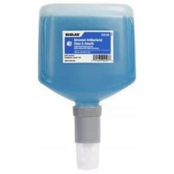 Deals ✨ Ecolab Scrub-Stat™ 1250 mL Antibacterial Clean And Smooth Hand Soap in Clear Blue (Case of 4) 🥰