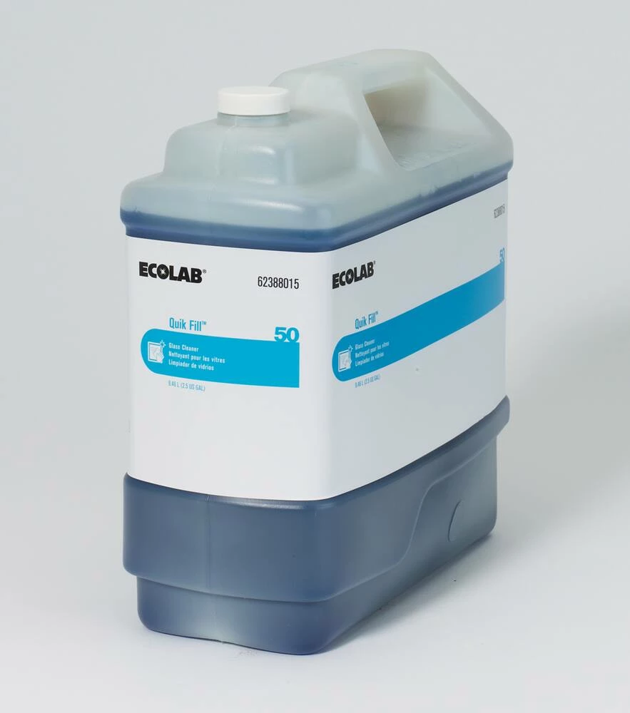Flash Sale 💯 Ecolab Quik Fill® 50 2.5 gal Glass Cleaner (Case of 1) 🤩