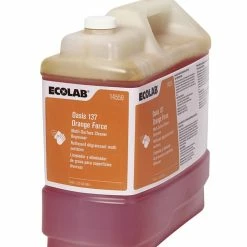 Brand new ⭐ Ecolab Oasis® 137 Orange Force™ 2.5 gal Multi Surface Cleaner (Case of 1) 😉