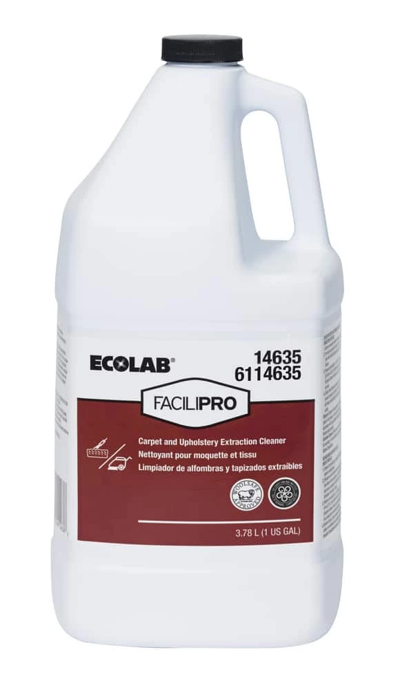 Best Sale 🥰 Ecolab FaciliPro™ 1 Gal Carpet & Upholstery Extraction Cleaner (Case Of 4) 🌟